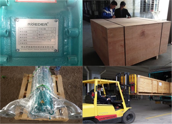 青島國能移動泵車包裝運(yùn)輸