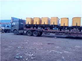 準(zhǔn)備發(fā)往黑龍江某農(nóng)場(chǎng)的移動(dòng)泵車 準(zhǔn)備發(fā)往黑龍江某農(nóng)場(chǎng)的移動(dòng)泵車