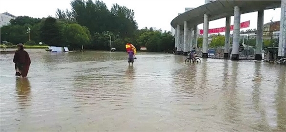 山東大暴雨，羅德移動泵車隨時待命