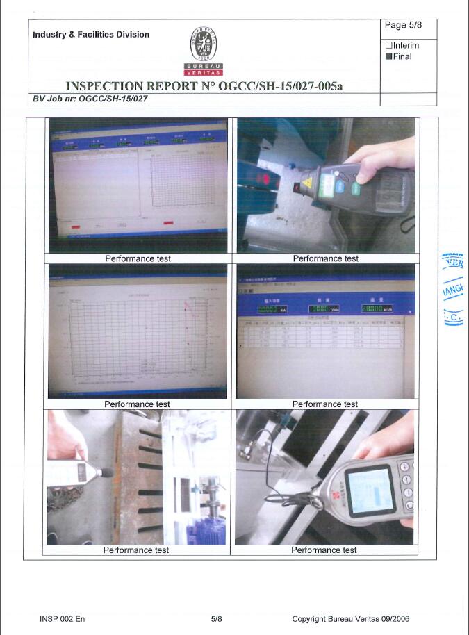羅德汽柴油卸車泵通過BV檢測 羅德汽柴油卸車泵通過BV檢測